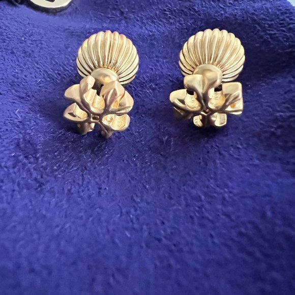 Tory Burch Stud Roxanne Double-stud Earrings - Picture 1 of 10